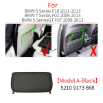 BMW F10 F10 F06 F07 F02 Autotooli Seljatoe Paneeli Nahast Seljatoe Panipaiga Tasku Kate Aksessuaar BMW 5 6 7 Seeriale 520 630 740 Model A Black gray