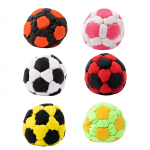6 tk pehmest kangast jalgpallistiilis palli algajatele ja vabaaja m&auml;nguks Freestyle Footbag komplekt sise- ja v&auml;listingimustes kasutamiseks One Size
