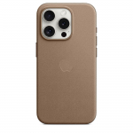 &Uuml;hildub iPhone 15 Pro FineWoven &uuml;mbrisega koos MagSafe juhtmevaba laadimisega