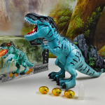 Elektrim&auml;nguasi Suur K&auml;iv K&auml;rbse Panna Munadega Dinosaurusrobot Lastele Valguse Heliga Mehaanilised Dinosaurusmudelid M&auml;nguasjad