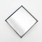 150 x 150 mm roostevabast terasest automaatselt sulguv 6-tollise plaadi sissek&auml;iguga peidetud ruudukujuline vannitoa &auml;ravool hotelli du&scaron;&scaron;i p&otilde;randakate (Silver,304 Stainless Steel) h&otilde;be