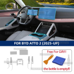 TPU V&auml;rvikaitsekile BYD ATTO 2 DM-i 2025-2026 Siseekraani ja Konsooli jaoks Style F 7PCS / Left-hand drive valge