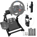 SIHAO Racing Roolialus K&otilde;rgusreguleeritav Logitech G25 G27 G29 G920 Roolialuse jaoks M&auml;nguracing Simulaator Rool beež