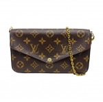 [Kasutatud] Louis Vuitton Pochette F&eacute;Licie 'Pruun Monogramm L&otilde;uend' - M&otilde;&otilde;dukas #KV00XO ONE SIZE