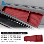 BMW X5 G05 X6 G06 X7 G07 (2023-2026) Tagaklaasi hoiukarp - Silikoonist armatuurlaua korraldajasalv red / for G07 2023-2026 punane