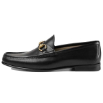 GUCCI 1953 Hobuseraua detailiga Mokassiinid Must Nahk 307929 BLM00 1000 41 black