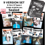Stray Kids THIS & THAT & Ver ( 8 t&uuml;&uuml;pi ) + FANS ALBUM Ver. KOMPLEKT Suletud UUS EELTELLIMUS gray
