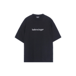 Balenciaga T-s&auml;rk, tavaline l&otilde;ige, meestele, must 612966TIV541070 XS black