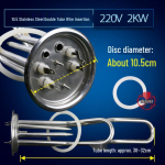 2000W T&auml;isvask Elektriline Veeboileri K&uuml;tteelement 220V Universaalne, Midea Wanhe 93mm x 63mm