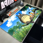 Hiirematt Kontori S&uuml;learvuti Roosa Sakura Hiirematt XL Jaapani Anime Kawaii T-totoros Pikendatud Lauamatt M&auml;ngutarvikud Klaviatuurimatt 40cmx90cm(15.7x35.4inch)