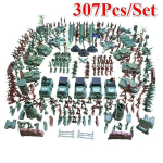307 tk/komplekt S&otilde;jav&auml;e mudeli m&auml;ngukomplekt M&auml;nguasjade s&otilde;dur Armee meeste 4 cm tegevusfiguurid Armee m&auml;nguasjade komplekt
