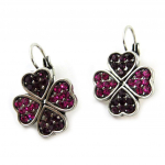 NOA [G5845] - Boucles Cr&eacute;ateur 'Emilie' rose Heleroosa
