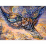 T&auml;ielik 5D Diy Daimond Painting Tiger&Angel Ristpistes tikandid 20X30CM