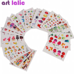 18 lehte vee &uuml;lekandmine k&uuml;&uuml;nte kunsti kleebis puu j&auml;&auml;riis kokteil kirss maasikakook Piltkleebised Ilu DIY manik&uuml;&uuml;ri t&ouml;&ouml;riistad