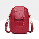 PU-nahast naiste ristkehaga messengerkotid Bolsa naiste k&auml;ekott Bolsos klapp Vintage v&auml;ikesed &otilde;lakotid telefonikott 13x6x18cm lilla