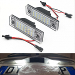 2tk 18LED auto numbrim&auml;rgi tuli Led auto pakiruumi tuli Chevrolet Cruze 2006~ autotarvikutele valge