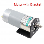 12V/24V harjatud alalisvoolu k&auml;igukastiga mootor 15W mikroreguleeritav aeglane kiirus ja edasi-tagasi reduktsiooniga p&uuml;simagnetmootor XD-37GB555 24V 100RPM