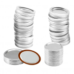 48 tk konservikaaned ja -lindid tavalise suu jaoks 70 mm purgir&otilde;ngad jagatud t&uuml;&uuml;pi lekkekindel metallist m&uuml;&uuml;ripurk 48pcs