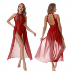 Naiste balletikleit, balleriinide kost&uuml;&uuml;mid, kivist p&auml;itsed, varrukateta, l&uuml;&uuml;riline tantsukleit, trikoo, lava kleidid L valge