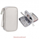 Uus reisikorraldaja kott Kaabli hoiustamiskorraldajad kott kandekott Kaasaskantav veekindel kahekihilised hoiukotid kaabli juhtme jaoks