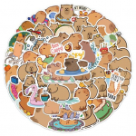 50 tk kirjatarvete kleebised Keskkonnas&otilde;bralikud k&otilde;rge viskoossusega PVC tarvikud