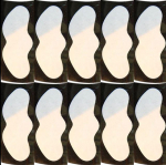 Unisex Mustpeade eemaldamine Mask Koor Ninaribad S&uuml;gavpuhastav Kahanev Poor Nina Must Pea Eemalda Kleebised Nahahooldus Mask Plaaster 20pcs must