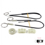 EWR404 elektriline aknat&otilde;stuki regulaatori remondikomplekt eesmine vasak Land Rover Freelander MK1 L314 LN 1997-2006 3/5 uks LR006372