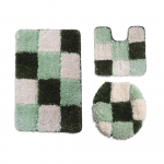 3 TK Vannitoa matt tualettruumi jaoks Euroopa v&otilde;reprintimine du&scaron;iruumi vaipkatte matt libisemisvastane majapidamise kaane kate P&otilde;randavaipade komplektid 3PCS