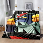 Goldorak Actarus Mazinger Z tekid UFO Robot Grendizer Anime villane tekk voodi Diivan tr&uuml;kitud &uuml;lipehme soe voodikate 75cm x 90cm