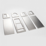 Skoda Octavia MK3 A7 2015 2016 2017 2018 lisavarustuse auto siseukse aknaklaasi t&otilde;ste nupu paneeli raami kate jaoks