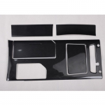 Toyota Camry XV40 jaoks 2006 2007 2008 2009 2010 2011 auto salong ABS s&uuml;sinikkiust k&auml;iguvahetuspaneeli katteraam Black 1