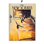 Balerina Library Lion The New Yorkeri ajakiri Seinakunst L&otilde;uendimaal Plakatid ja Prindid Seinapildid elutoa sisekujunduseks Ilma raamita 21*30cm