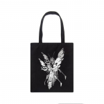 Jaapani vintage sisemine gooti anime prindiga l&otilde;uendist kott y2k mood punk naiste &otilde;lakott vabaaja suuremahulised naiste ostukotid 24*26cm