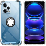 L&auml;bipaistev p&otilde;rutuskindel s&otilde;rmes&otilde;rmuse hoidja telefoni&uuml;mbris Redmi Note 12s 12 Pro Plus 12 Turbo 12c 12T Pro pehmest silikoonist tagakaane &uuml;mbristele RM Note 12 Pro Speed punane