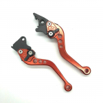 2 tk sulamist mootorratta piduri k&auml;epide Mootorratta modifikatsioon CNC mootorratta sidur trummelpiduri hoova k&auml;epide Mootorratas 2pcs yellow