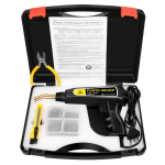 Auto kaitseraua remondimasina plastist keevitusp&uuml;stoli plastikust kaitseraua remondit&ouml;&ouml;riistade komplekt AU must