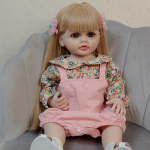 55 CM 22 tolli Reborn Dolls Realistlik t&auml;issilikoonist beebi elutruu vasts&uuml;ndinud t&uuml;druku nukk printsess v&auml;ikelapse m&auml;nguasi