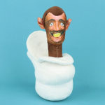 Skibidi WC k&otilde;lar K&otilde;lar Bosses T&auml;idisega m&auml;ngunukk