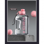 Suure mahutavusega suure &auml;mbriga l&auml;bipaistev gradientv&auml;rvi k&otilde;rge v&auml;&auml;rtusega veepudelid Kaasaskantavad spordi- ja treeningveepudelid 1.7L roosa