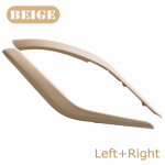 For BMW X1 E84 2010-2016 Car Inner door Panel handle Left Right Cover Interior Door Armrest Pull Trim Cover Beige beige 2