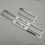 Autotarvik Ford Focus 2009 jaoks - uksel&auml;ve pedaali kulumisplaat roostevabast terasest kaitsekaitse auto stiil h&otilde;be