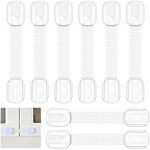 8 Ukseploki uks Ohutum seif Beebi sulgemine Baby Closer Closer Baby Kapp Baby Closer Plokk Lapse ohutum Kappide jaoks Rifers Refrigera