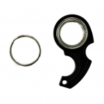 Spinner raskeveokite metallist stressi leevendamiseks tasku suurusega v&otilde;tmehoidja, lapsed t&auml;iskasvanud nimetiss&otilde;rm must