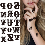 3D v&otilde;lts Condor Reality ajutised t&auml;toveeringud poistele, imikutele, lastele, vanadele huntidele, kassidele, n&auml;kidele, t&auml;toveeringutele Kleebis Paber Lillet&auml;toveeringud relvadele 11