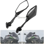 Ninja mootorratta tahavaatepeeglid Kawasaki Ninja125 250 300 400 650 1000 H2 H2R ZX6R ZX10R jaoks gray