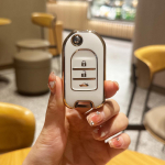 Pehme TPU auto klappv&otilde;tme korpuse kate Honda Civic HRV CRV XRV CR-V Crider Odyssey Pilot Fit Accord 3 nupuga tarvikud