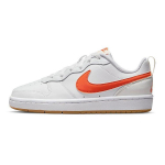Nike Court Borough Low 2 GS laste tossud valged ja oranžid, Summit-valge Sail, BQ5448-114 38.5