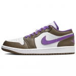 Air Jordan 1 Low Palomino Meeste Tossud Pruun Valge Wild-Berry 553558-215