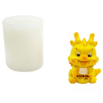 Multifilmi Zodiac Dragon kujuline silikoonvorm Fondant &scaron;okolaadivorm DIY koogi magustoidu vorm Kodus meisterdamise tarvikud A