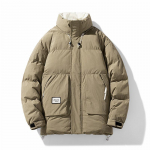 Talvepargid Meeste 8XL 9XL Suures suuruses Paks polsterdatud jakk Mantel Fashion Casual Cargo Plaid Parkas Meeste Suur suurus 8XL 9XL 9XL tume khaki v&auml;rv